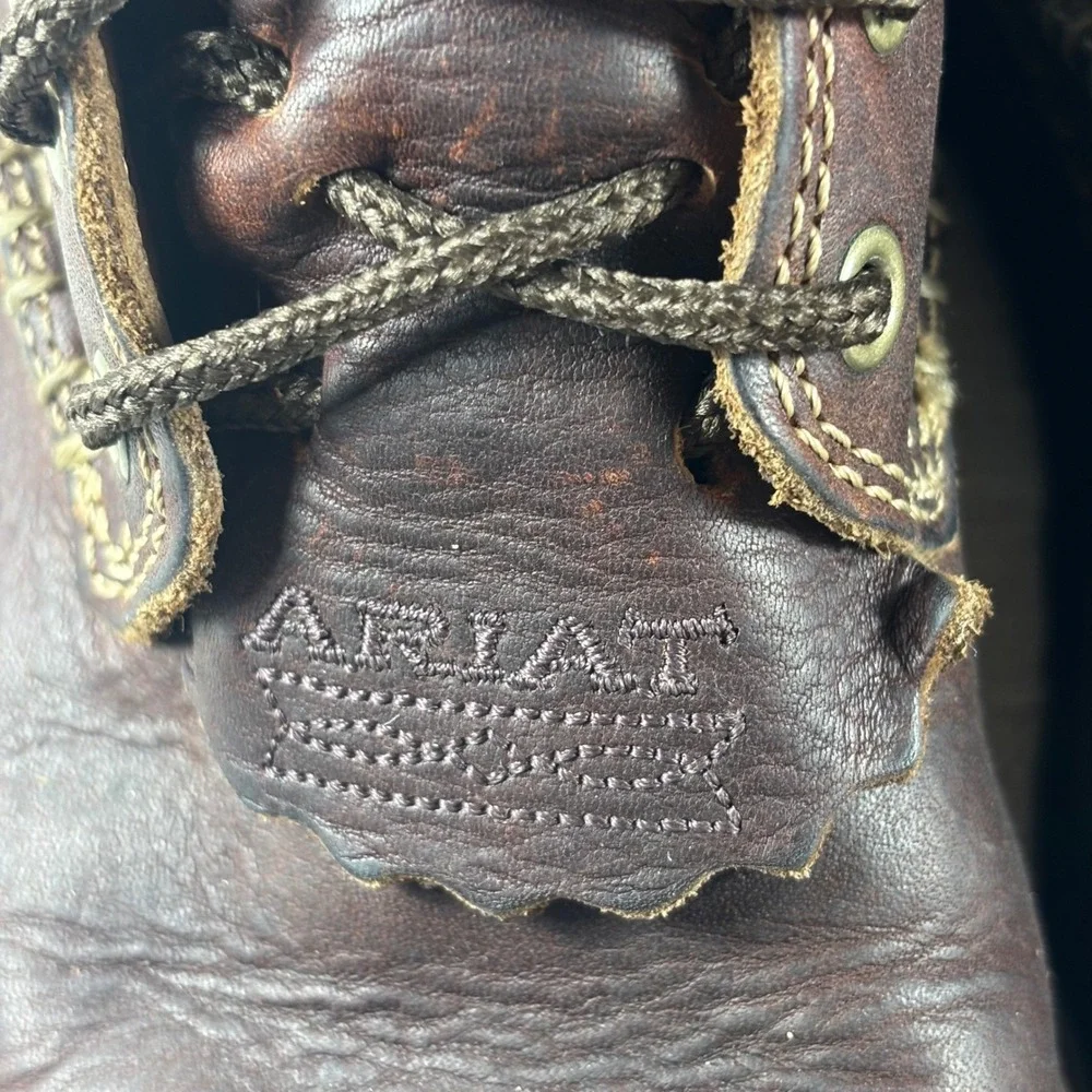 Ariat‎ Canyon Women's Brown Leather Lace Up Casual Chukka Boots Size 7